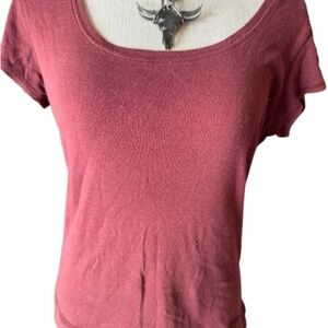 CAbi  Rust Short Sleeve Tee